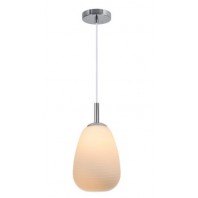 Lexi Lighting-Briella Glass Pendant Light - Metal Frame With Opal Glass Shade